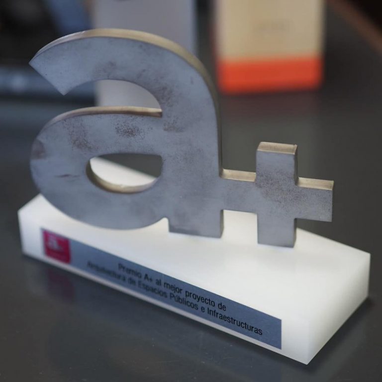 Premio Arquitectura Plus 2019 al mejor proyecto de arquitectura de espacios públicos e infraestructuras.