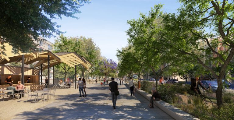 La transformació de l’entorn del passeig Mata i el carrer Ample donarà continuïtat a l’eix central de la ciutat de Reus.