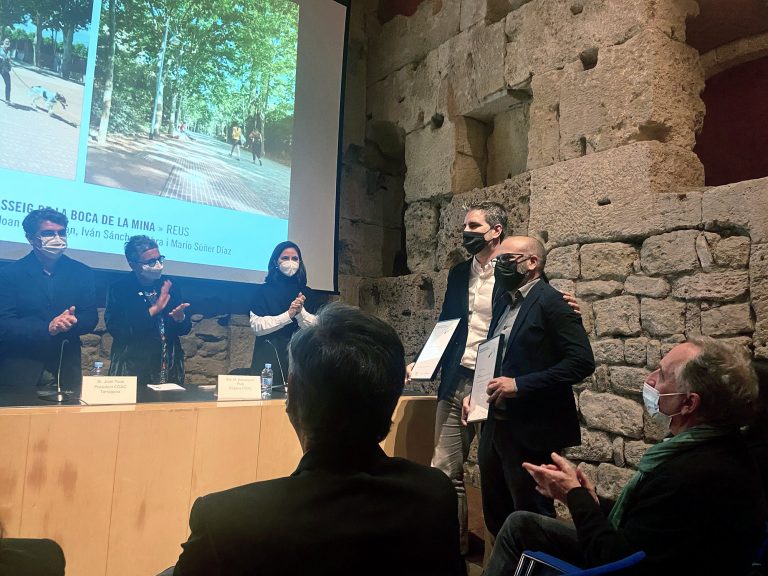 La Recuperació i millora del passeig de la Boca de la Mina a Reus, finalista a la XII Mostra d’Arquitectura de Tarragona!