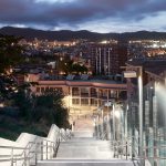 Ascensor inclinat a la Font d’en Fargues al districte d’Horta Guinardó