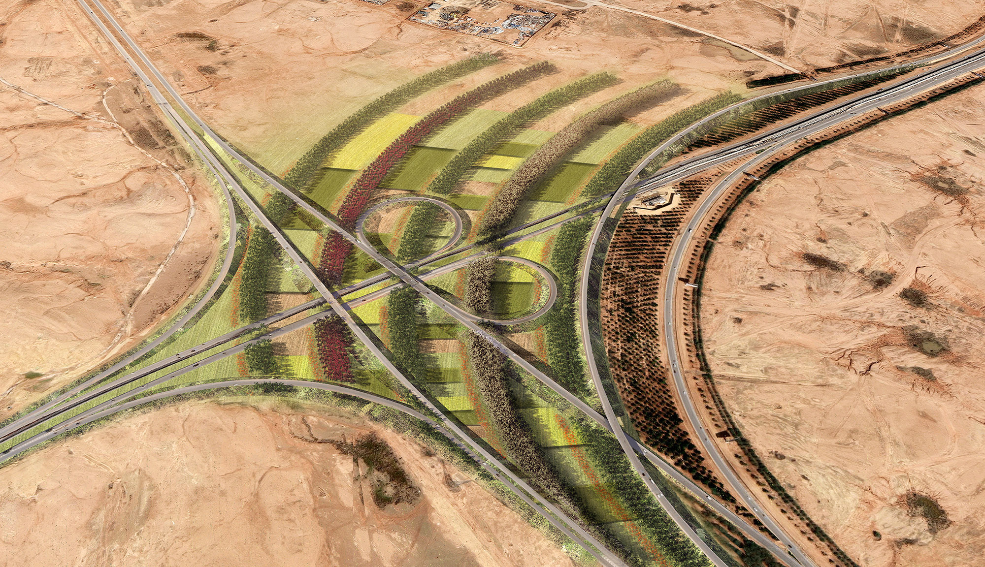 Intercanviador viari de l’aeroport de Riyadh