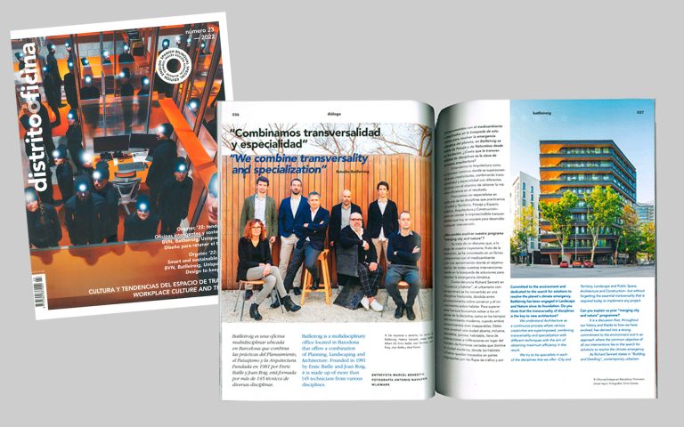 La revista Distrito Oficina entrevista a Batlleiroig