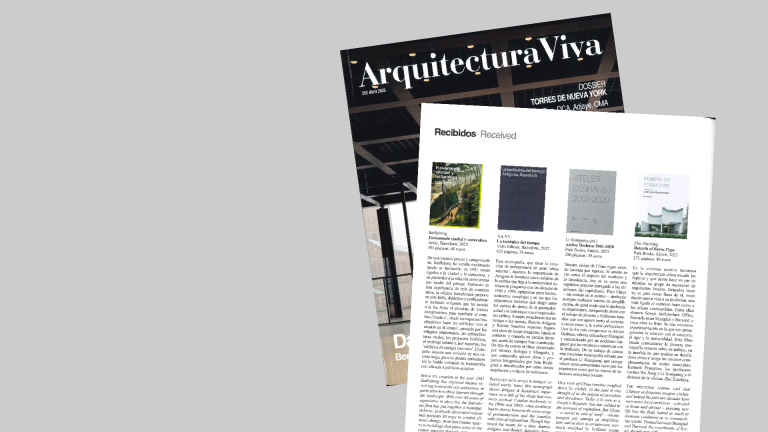 La revista Arquitectura Viva publica la ressenya del llibre de Batlleiroig ‘Fusionant Ciutat i Natura’.