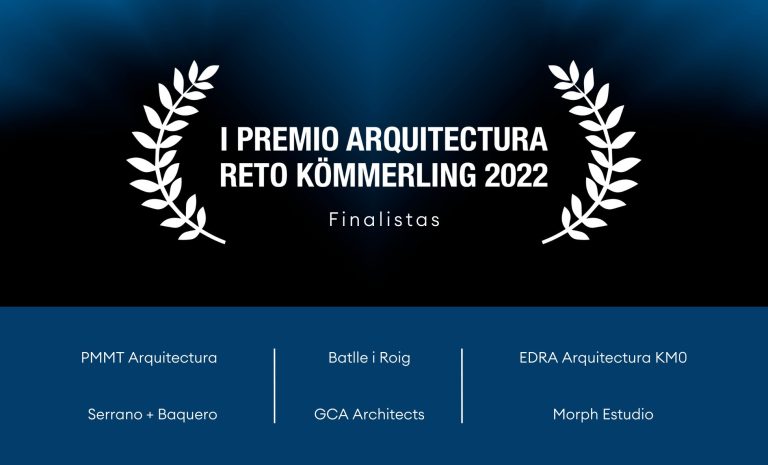 Finalistes en el Premi d’Arquitectura Reto KÖMMERLING 2022!