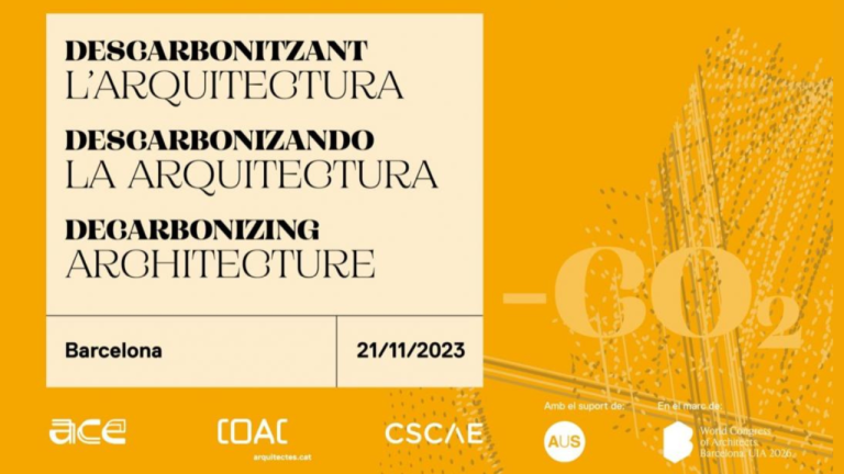 Joan Roig ofereix la ponència Els Nous Realistes en el marc de la jornada “Descarbonizando l’Arquitectura” en el COAC