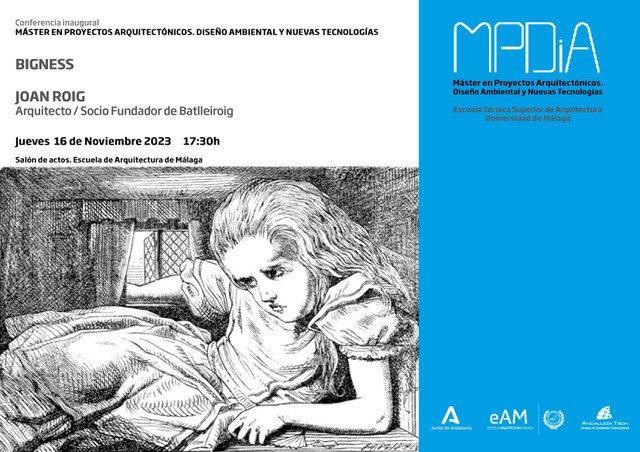 Joan Roig imparteix la conferència “Bigness” a l’Escola Tècnica Superior d’Arquitectura de Màlaga (eAM-UMA)
