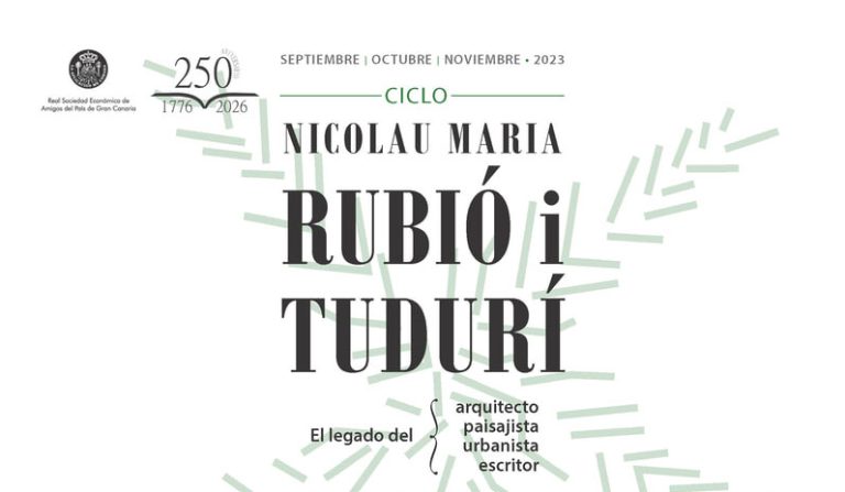 Enric Batlle participa en el cicle de conferències Nicolau Maria Rubió Tudurí a Gran Canària