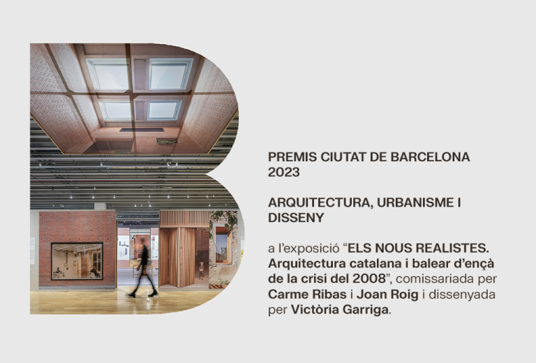 “Els Nous Realistes” guanya el Premi Ciutat de Barcelona a la categoria d’Arquitectura, Urbanisme i Disseny del 2023