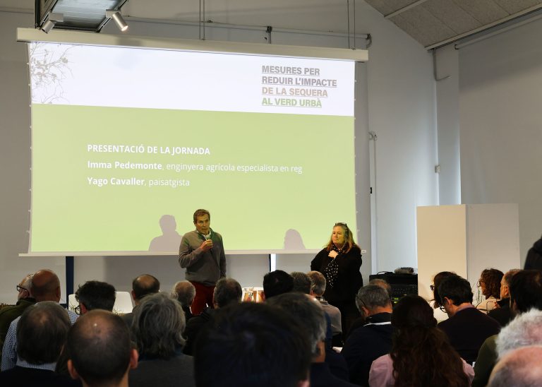 Jornada “Mesures per reduir l’impacte de la sequera al verd urbà”