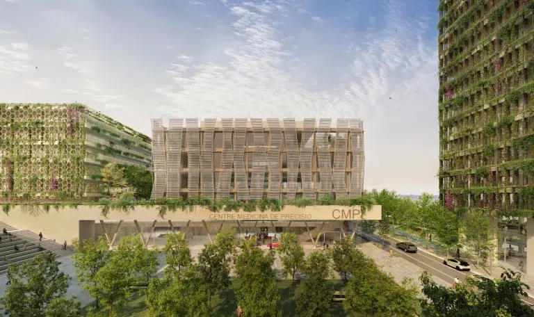 El futur Centre de Medicina de Precisió de Sant Joan de Déu, cada cop més a prop.