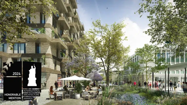 L’Ecodistricte laMercedes de Batlleiroig rep una Menció d’Honor als International Architecture Awards 2024.