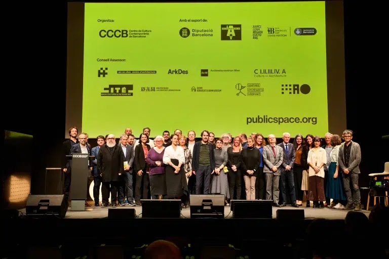 Cerimònia del Premi Europeu de l’Espai Públic 2024 al CCCB.