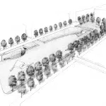 Plaça de la Plana a Badalona