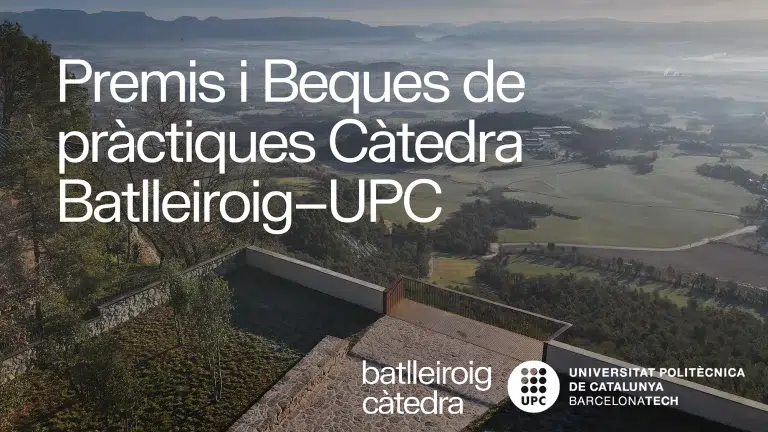 Nova convocatòria dels premis i beques de pràctiques de la Càtedra Batlleiroig–UPC
