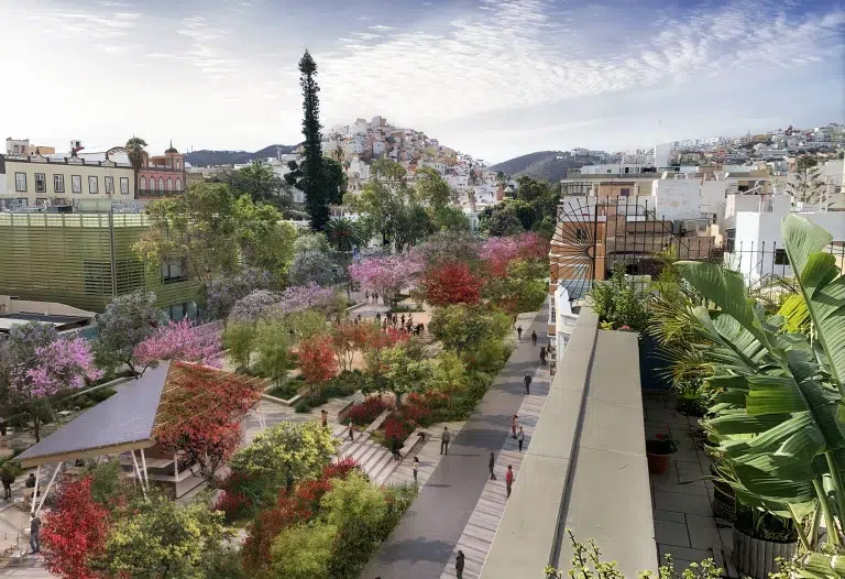 La proposta ‘AWA’ de Batlleiroig, MPC Arquitectos, Lain i Ic3 Ingenieros guanya el concurs per regenerar el Passeig Guiniguada a Las Palmas de Gran Canaria