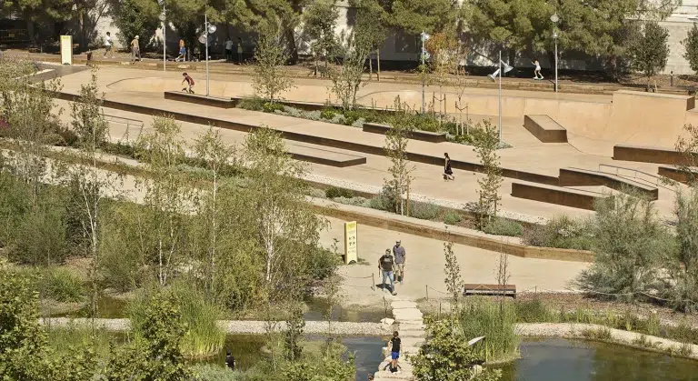 L’Skatepark del Parc Central d’Igualada és finalista dels Dezeen Awards 2025
