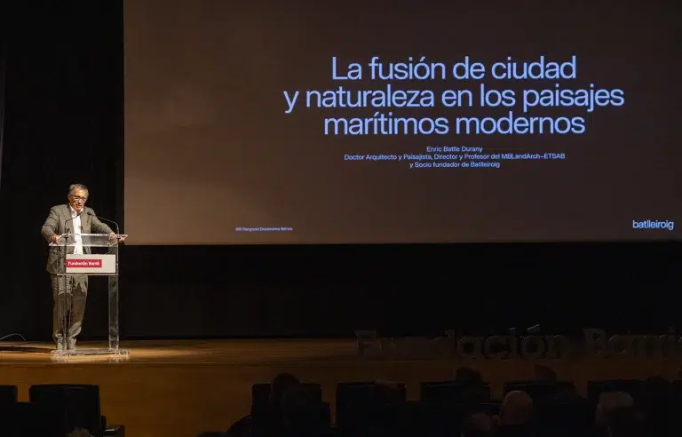 Enric Batlle inaugura el XIII Congrés Docomomo Ibèric celebrat a A Coruña