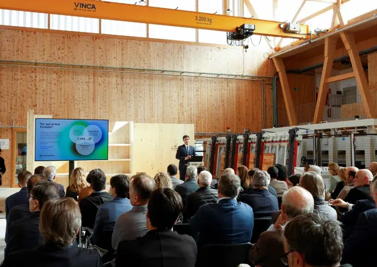 Batlleiroig present a la inauguració del Hub Forestal de Catalunya