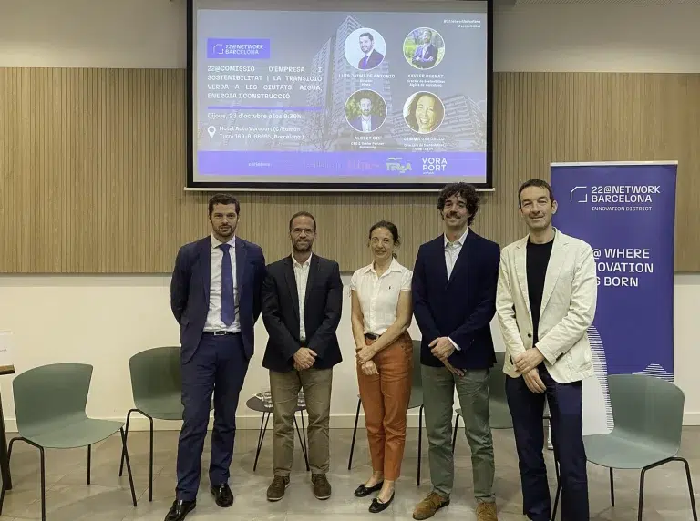 Comissió de Sostenibilitat de 22@Network | Aigua, energia i construcció: claus per a un futur urbà més resilient