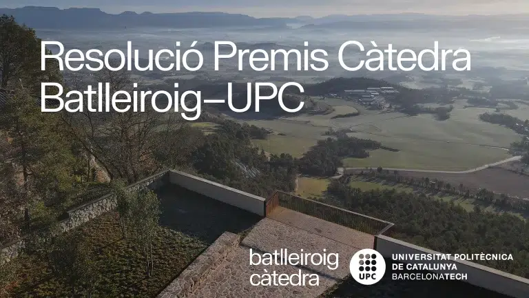 Descobreix els guanyadors del Premi Càtedra Batlleiroig 2025