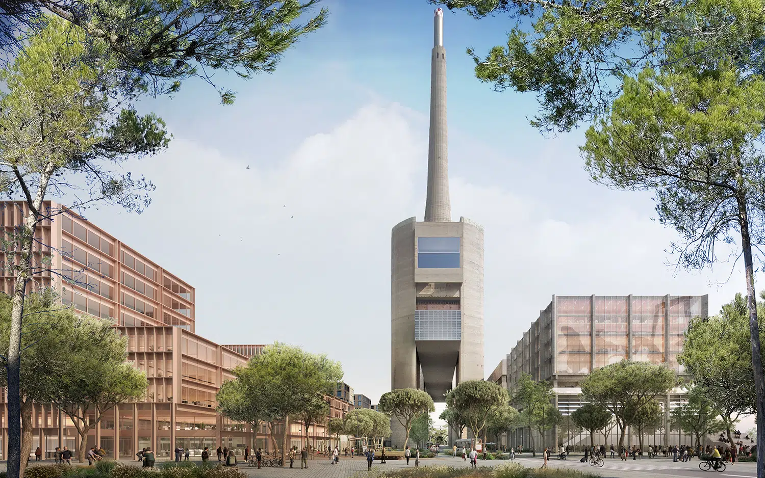 Presentació del projecte d’urbanització del sector de les Tres Xemeneies del Besòs