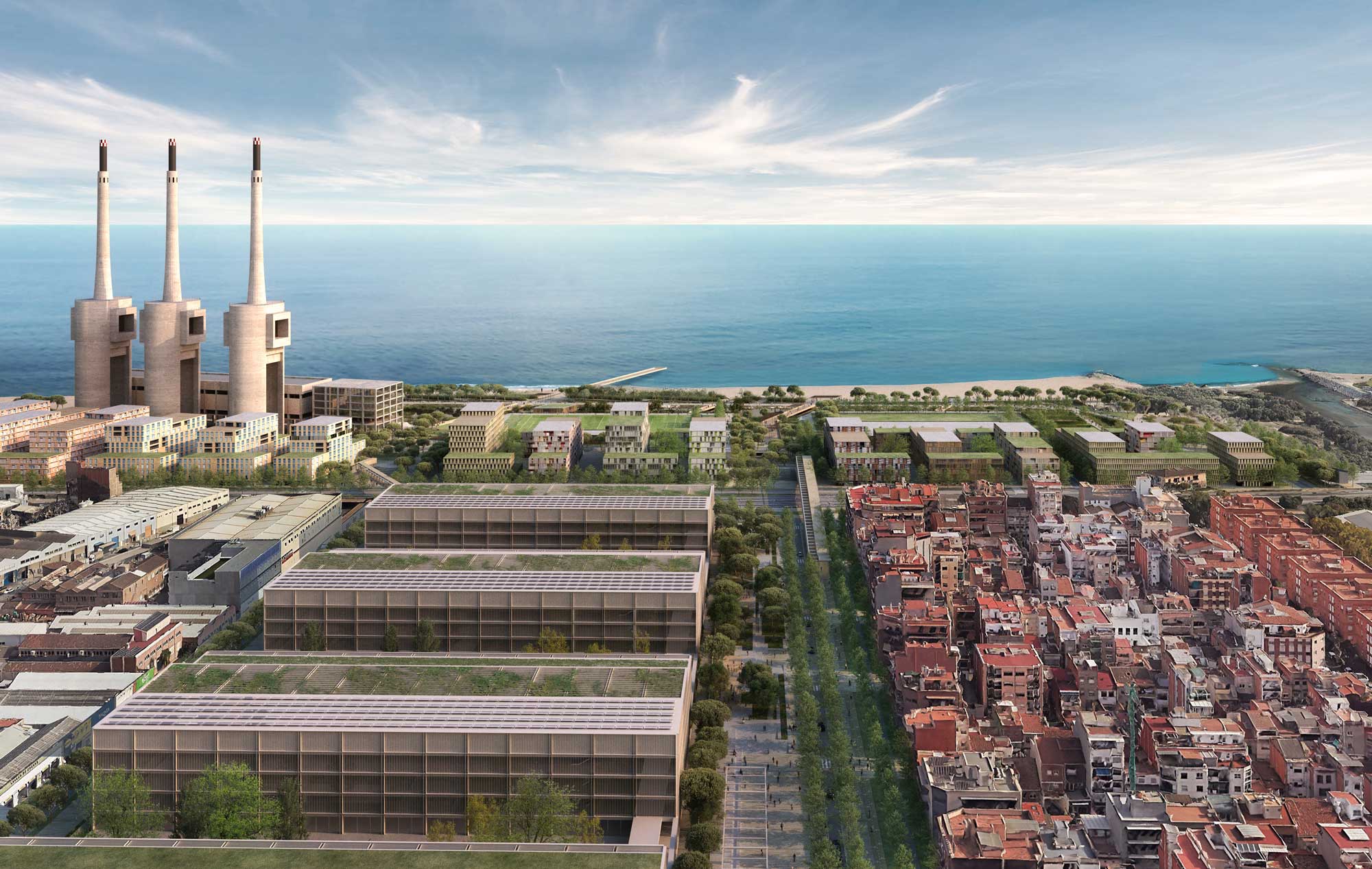 Sant Adrià de Besòs dona llum verda al Campus Inditex Catalunya, un projecte estratègic per a la transformació del Besòs