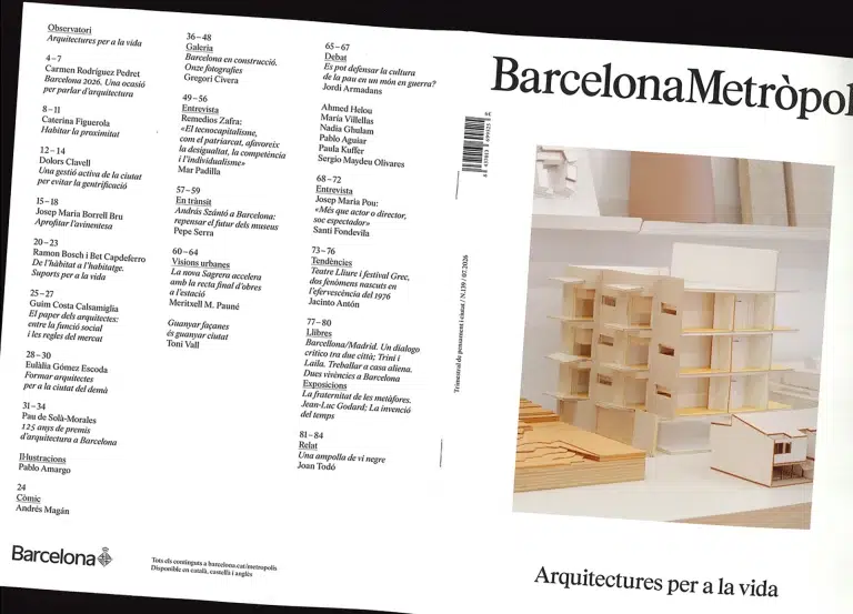 El Parc Central de Vallcarca, al darrer número de la revista Barcelona Metròpolis